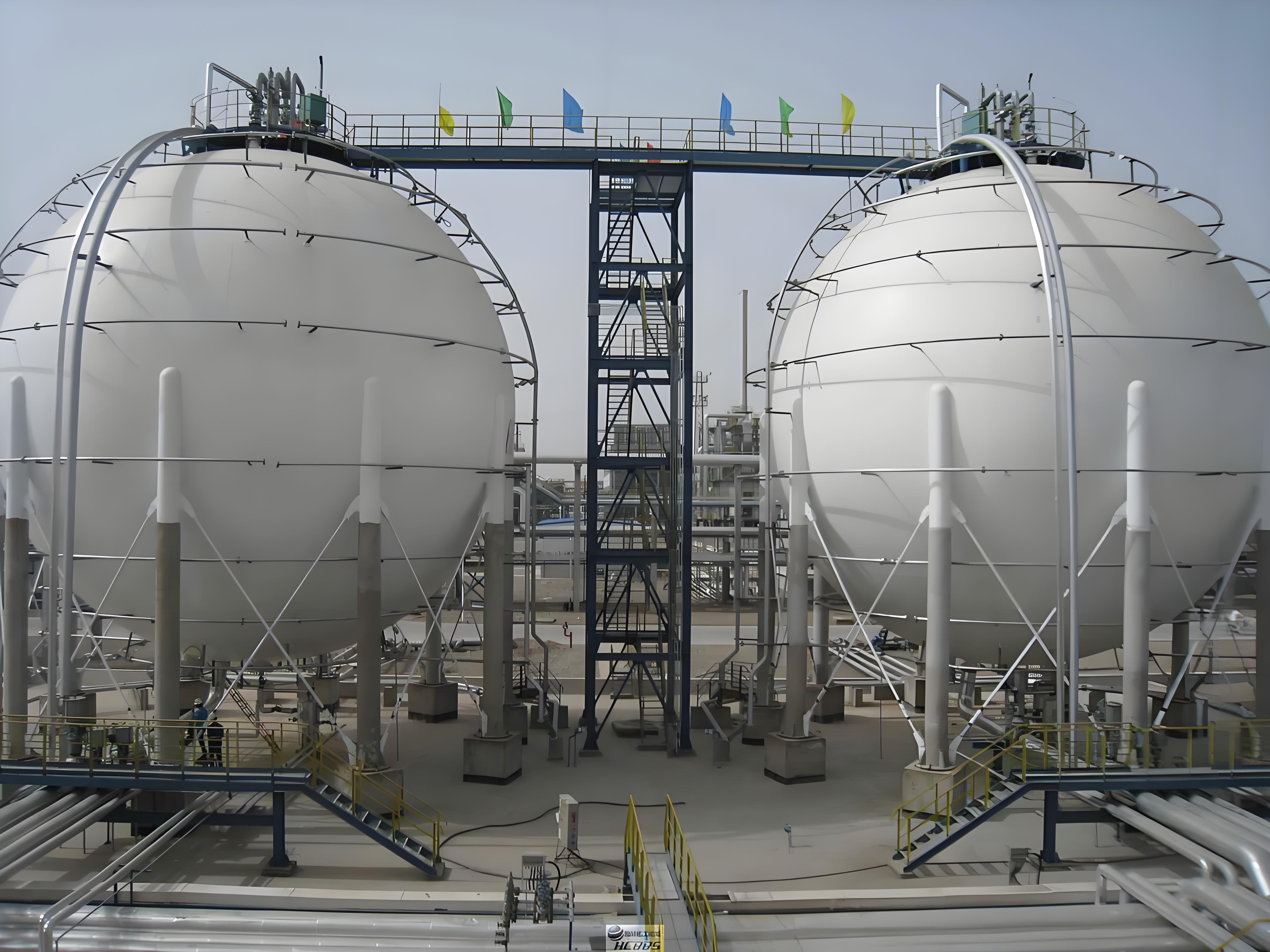 Indonesian Enterprise Purchases Spherical Tanks from Our Company for Jakarta Refinery Project